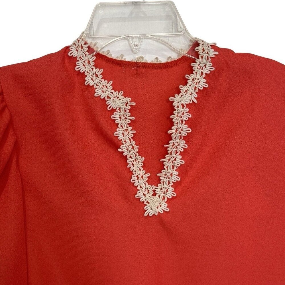 THE‎ COMPETITOR Long Sleeve Boho Tunic Top Dance Costume Girls MC Salmon Theater - Picture 8 of 11